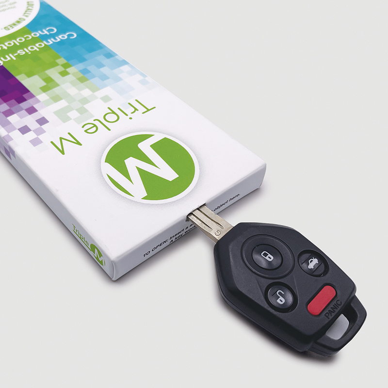 Chocolate Packaging Features - Key Access