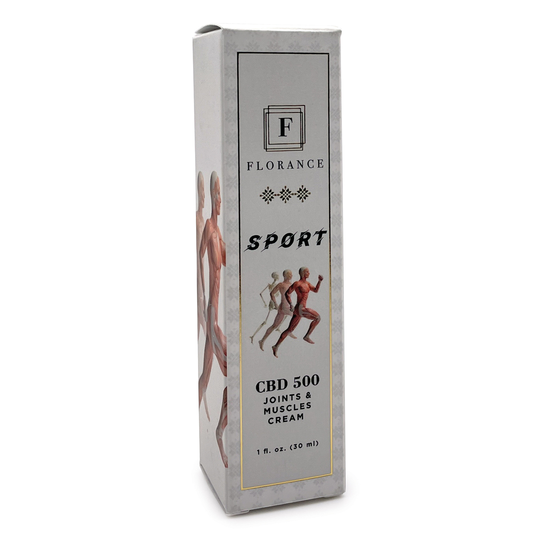 Florence Sport CBD 500 Reverse Tuck Style Box