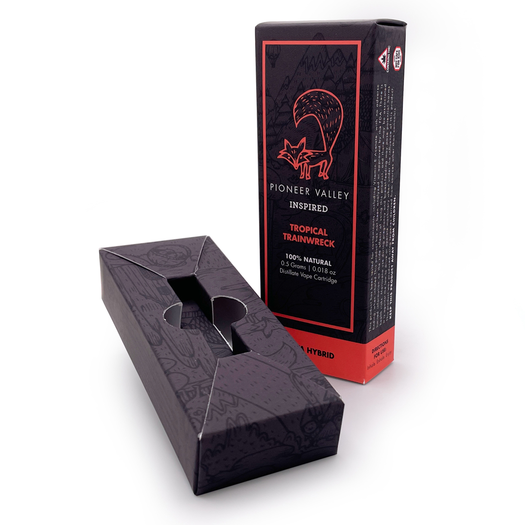Pioneer Valley Stand-Up Framed Simplex Vape Cart Box