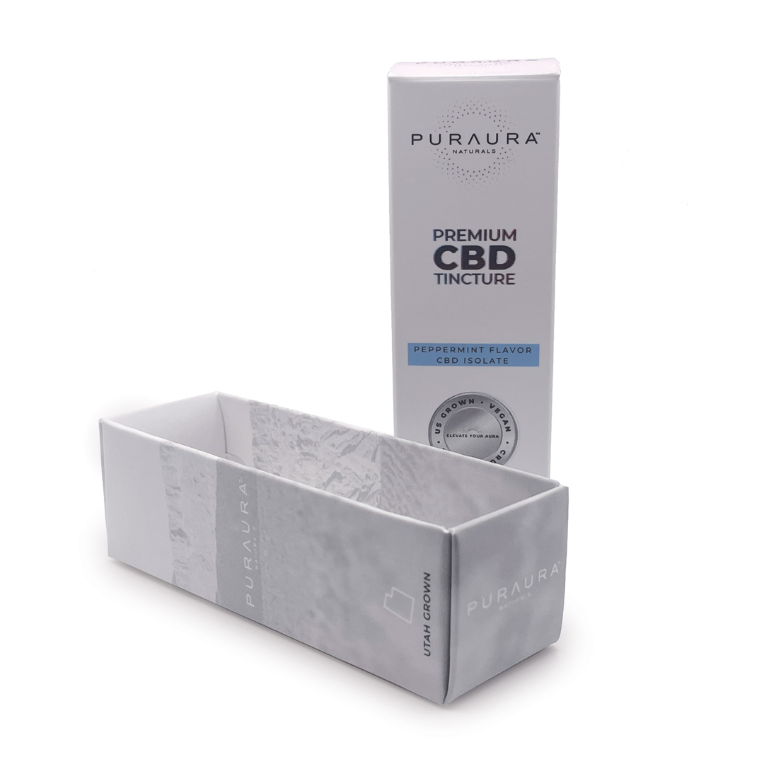 Puraura Naturals CDB Tincture Tuck Box w/ Simplex Tray